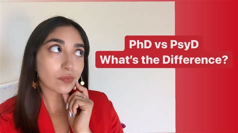 what's the difference between psyd and phd